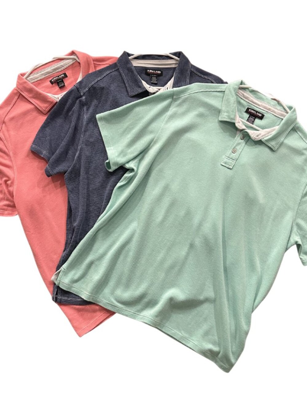 3-Pack of Kirkland Signature Polos (Size XL)